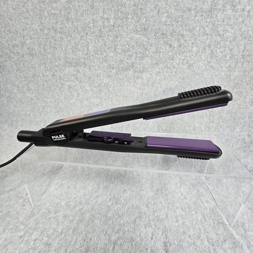 Hot Tools Flat Iron Professional Ceramic Tourmaline 1" High Heat 430 Degrees - Picture 7 of 12